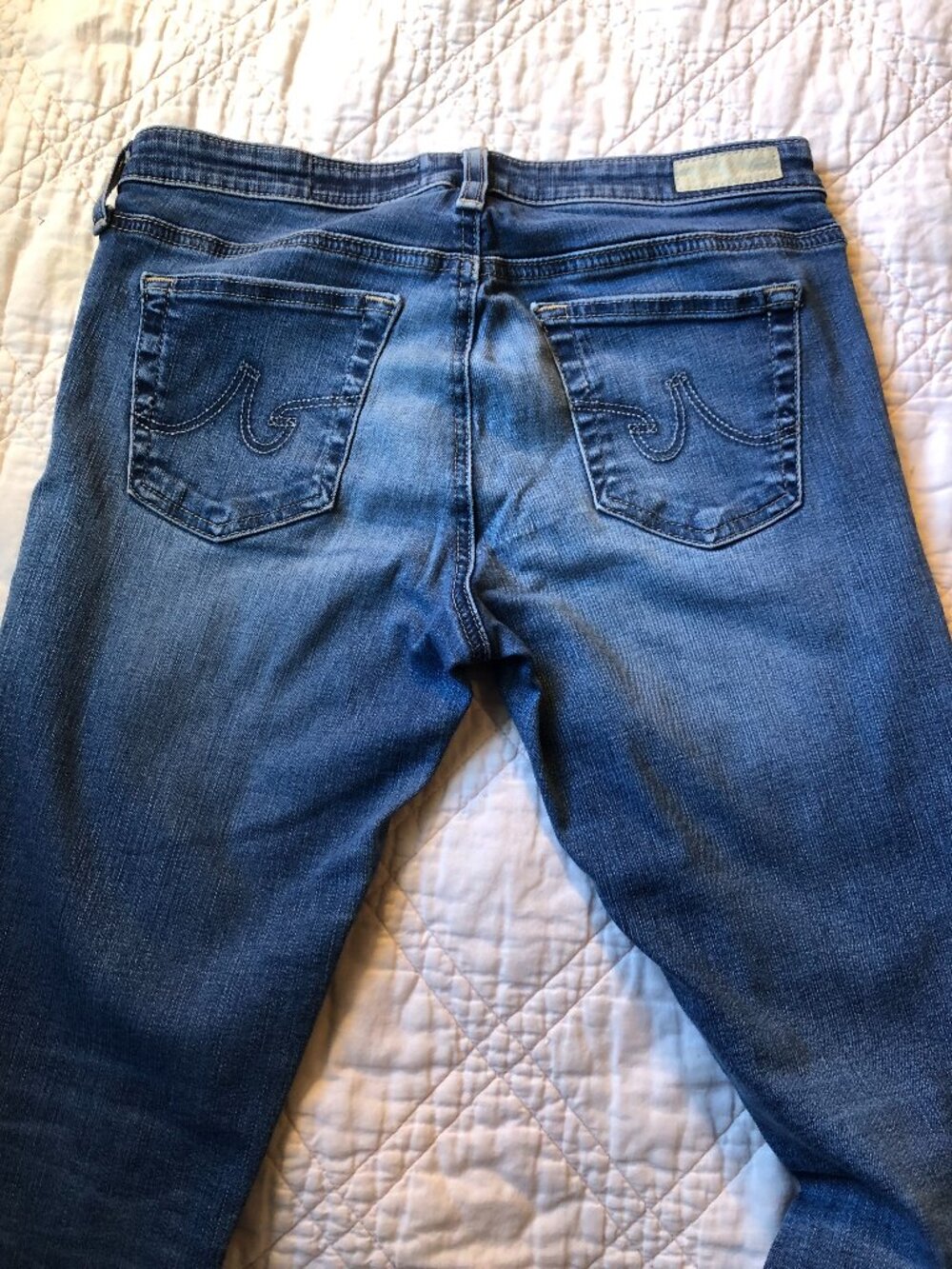 AG The Legging Ankle Denim Jeans, Size 28R